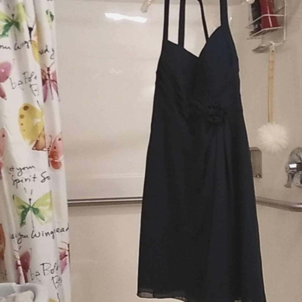 Bill Levkoff Navy Formal Dress   (12)